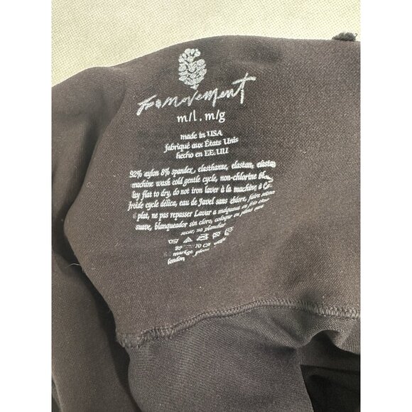 Free People Movement Good Karma Workout Dress Black Womens M L - Picture 4 of 6